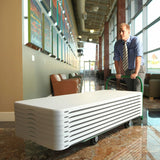 Folding Table Lifetime White 244 x 74 x 76 cm-2