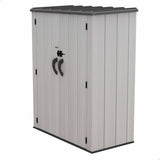 Lifetime Storage Cupboard Grey Plastic Refurbished C Model 143 x 174 74 cm