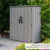 Storage furniture Lifetime Grey 143 x 174 x 74 cm-4