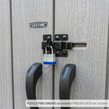 Storage furniture Lifetime Grey 143 x 174 x 74 cm-2