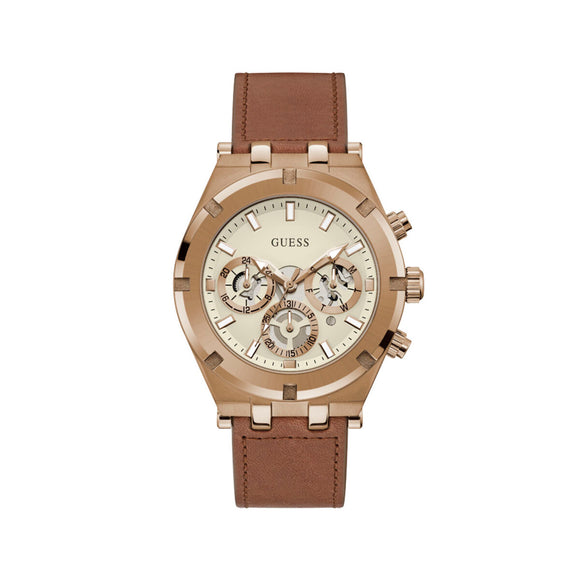 Unisex Watch Guess Beige-0