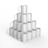 Coffee Set Cricut 2008945 White Ceramic (36 Units)-0