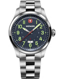 Wenger Watch 01-0541-123 Gent Quartz 10 ATM Mineral Date