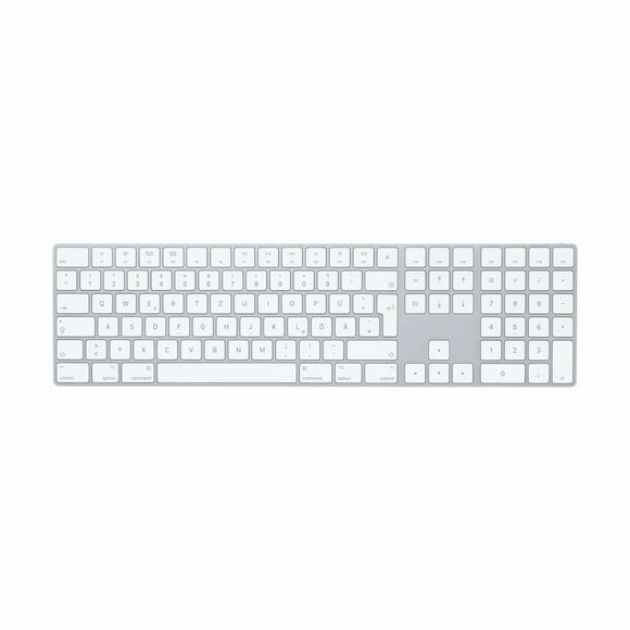 Keyboard Apple MQ052Y/A Spanish Qwerty Silver-0