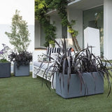 Self-watering planter Deroma Grey 78 x 38 x 39 cm Plastic Rectangular Ø 78 cm-5