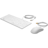 Keyboard and Mouse HP 1VD81AA White-0
