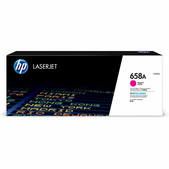 Toner HP Cartucho de tóner Original HP LaserJet 658A magenta Magenta-0