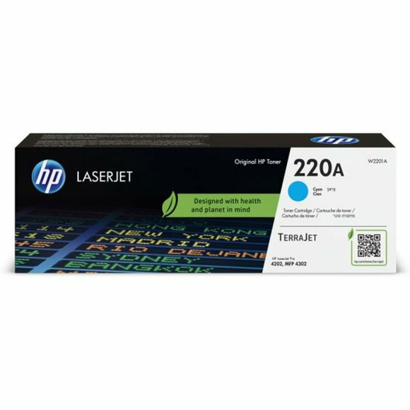 Original Toner HP W2201A Cyan-0