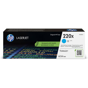 Original Toner HP LaserJet 220X Cyan-0