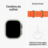 Smartwatch Apple Ultra 2 Orange Titanium 49 mm-1