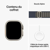 Smartwatch Apple MREQ3NF/A Blue Titanium 49 mm-1