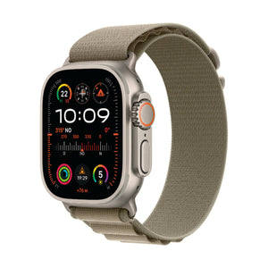 Smartwatch Apple MREX3FD/A Titanium Olive 49 mm-0