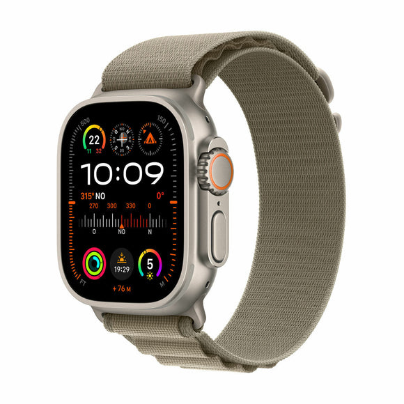 Smartwatch Apple MREX3TY/A Titanium 49 mm-0