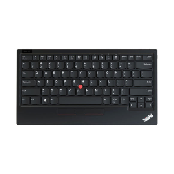 Bluetooth Keyboard Lenovo ThinkPad Trackpoint II Black Spanish Qwerty-0