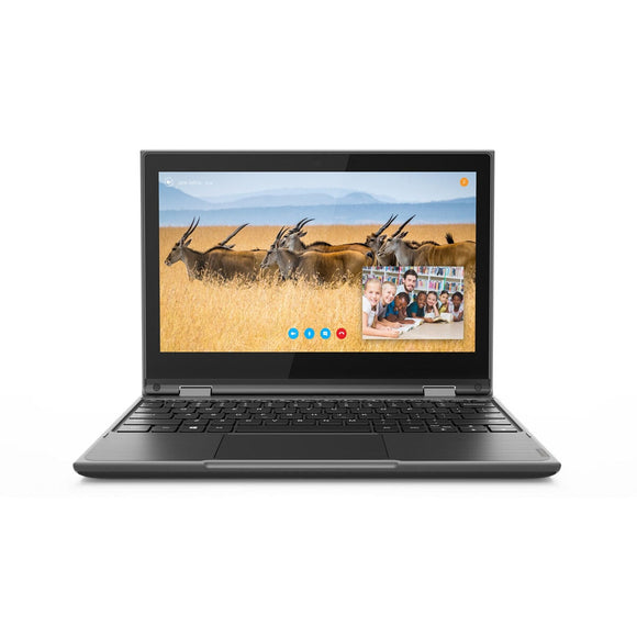 Laptop Lenovo 300e Intel Celeron N4120 4 GB RAM 128 GB SSD Spanish Qwerty-0