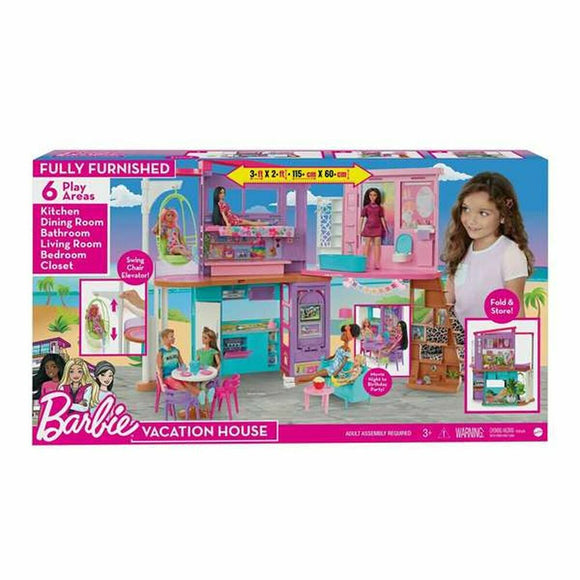 Doll's House Mattel Barbie Malibu House 2022-0