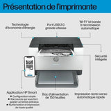 Laser Printer HP M209dw-73