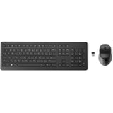 Keyboard and Mouse HP 3M165AA Spanish Qwerty Black Bluetooth-0