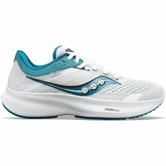 Running Shoes for Adults Saucony Ride 16 White-0