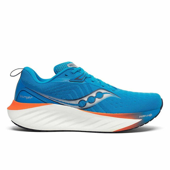 Running Shoes for Adults Saucony Triumph 22 Blue-0