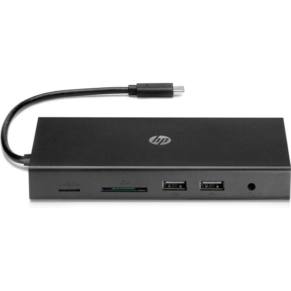 USB Hub HP Multi Port Black-0