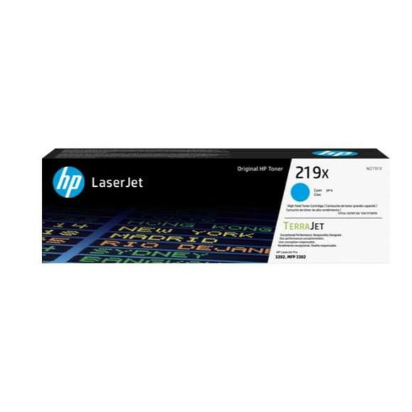 Original Toner HP W2191X Cyan-0