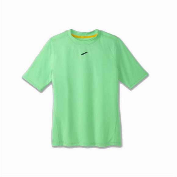 Women’s Short Sleeve T-Shirt Brooks High Point Green-0