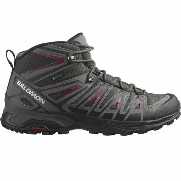 Hiking Boots Salomon X Ultra Pioneer Mid Gore-Tex Black-0