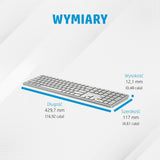 Wireless Keyboard HP 3Z729AA Silver-6