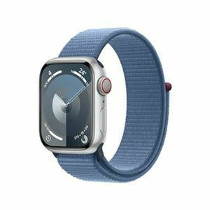Smartwatch Apple MRMJ3QL/A 1,9" Blue Silver 45 mm-0