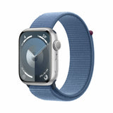 Smartwatch Apple Watch Series 9 Blue Silver 1,9" 45 mm-0