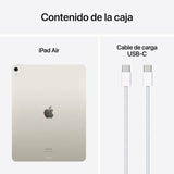 Tablet Apple iPad Air 2024 256 GB White M2 8 GB RAM-1