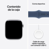 Smartwatch Apple Series 10 Blue Silver-1