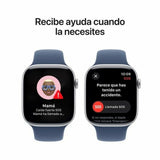 Smartwatch Apple Series 10 Blue Silver 46 mm-4