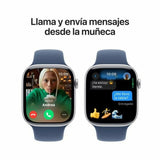 Smartwatch Apple Series 10 Blue Silver 46 mm-3