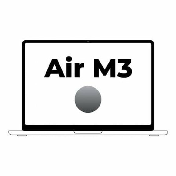 Laptop Apple MXD13Y/A M3 16 GB RAM 512 GB SSD 15,3