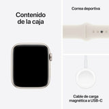 Smartwatch Apple SE GPS 44mm White 44 mm-2