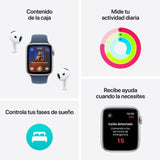 Smartwatch Apple SE GPS + Cellular 40mm Silver 40 mm-6