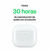 Headphones with Microphone Apple AirPods 4 White-3