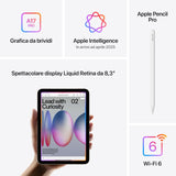 Tablet Apple iPad mini 8,3" Hexa Core 8 GB RAM 256 GB White-5