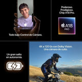 Smartphone Apple iPhone 16 Pro 6,3" Dual Core 8 GB RAM 512 GB White-2