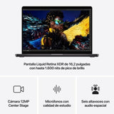 Laptop Apple MX303Y/A 16" 36 GB RAM 1 TB SSD Spanish Qwerty-3