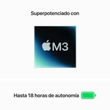 Laptop Apple MC9J4Y/A M3 512 GB SSD 15,3"-6