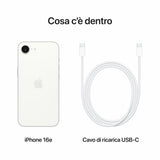 Smartphone Apple iPhone 16e 6,1" 128 GB White-5