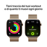 Smartwatch Apple MFD74QL/A Titanium Golden 46 mm-4