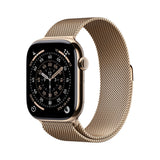 Smartwatch Apple MFD74QL/A Titanium Golden 46 mm-0