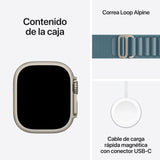 Smartwatch Apple MEWP4QL/A Titanium 49 mm-1