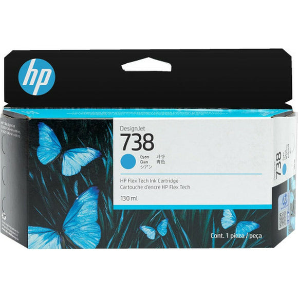 Original Ink Cartridge HP 498N5A Cyan-0