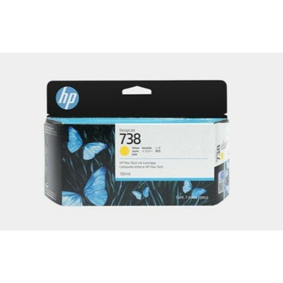 Original Ink Cartridge HP 498N7A Yellow-0