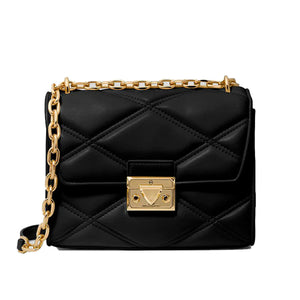Women's Handbag Michael Kors Serena Black 24 x 17 x 8 cm-0